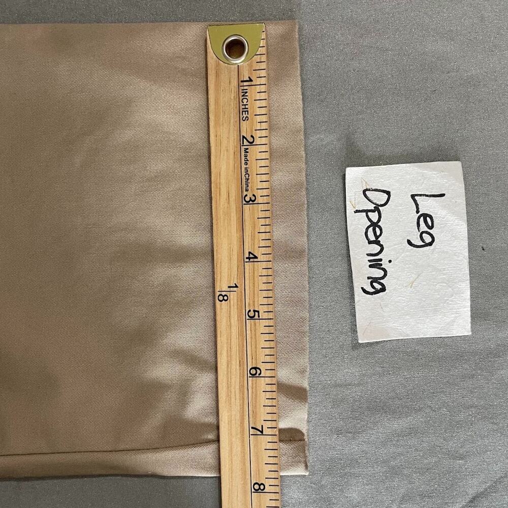 LEE Pants Size 10 Medium Wrinkle Free Tan Khaki Chinos Office Career Neutral - Picture 12 of 12